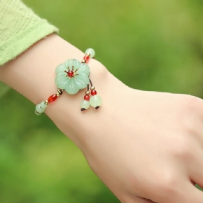 Bracelet Vintage Glaçure Colorée Simple